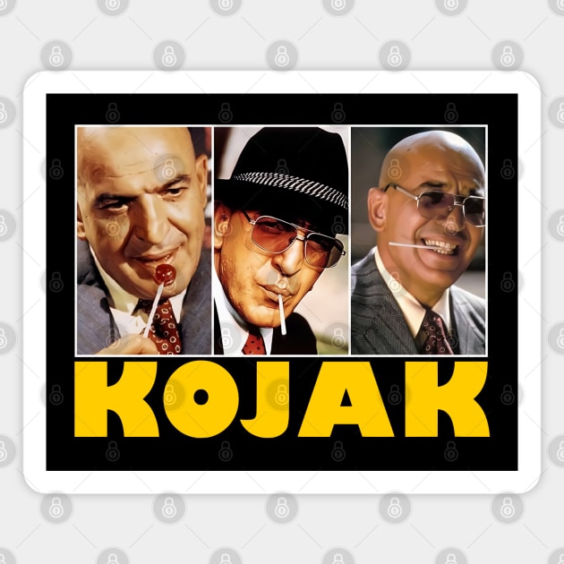 Kojak -  Lollipop - Telly Savalas - 70s Cop Show Magnet by wildzerouk